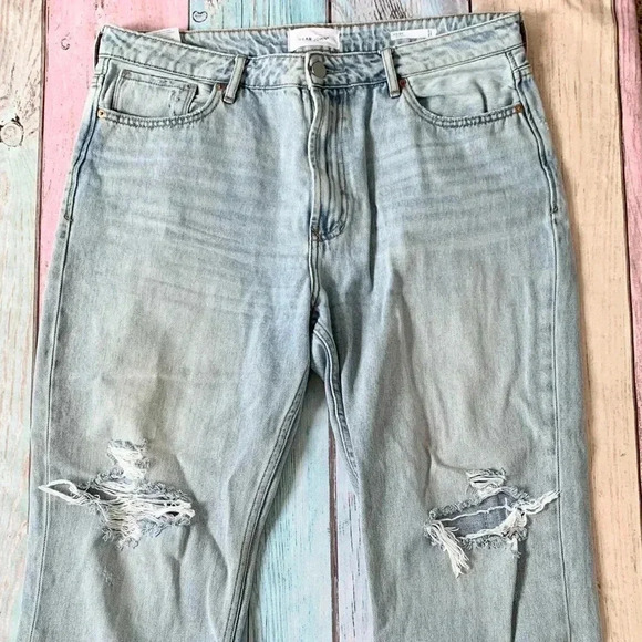 Dear John jodi straight super high rise distressed jeans - Picture 2 of 9